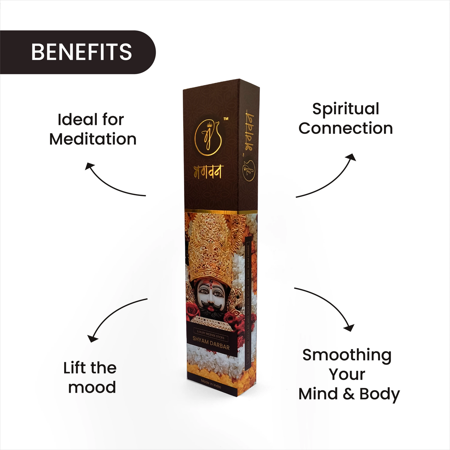 Bhagvan Shyam Darbar Organic Agarbatti - Bhagvan