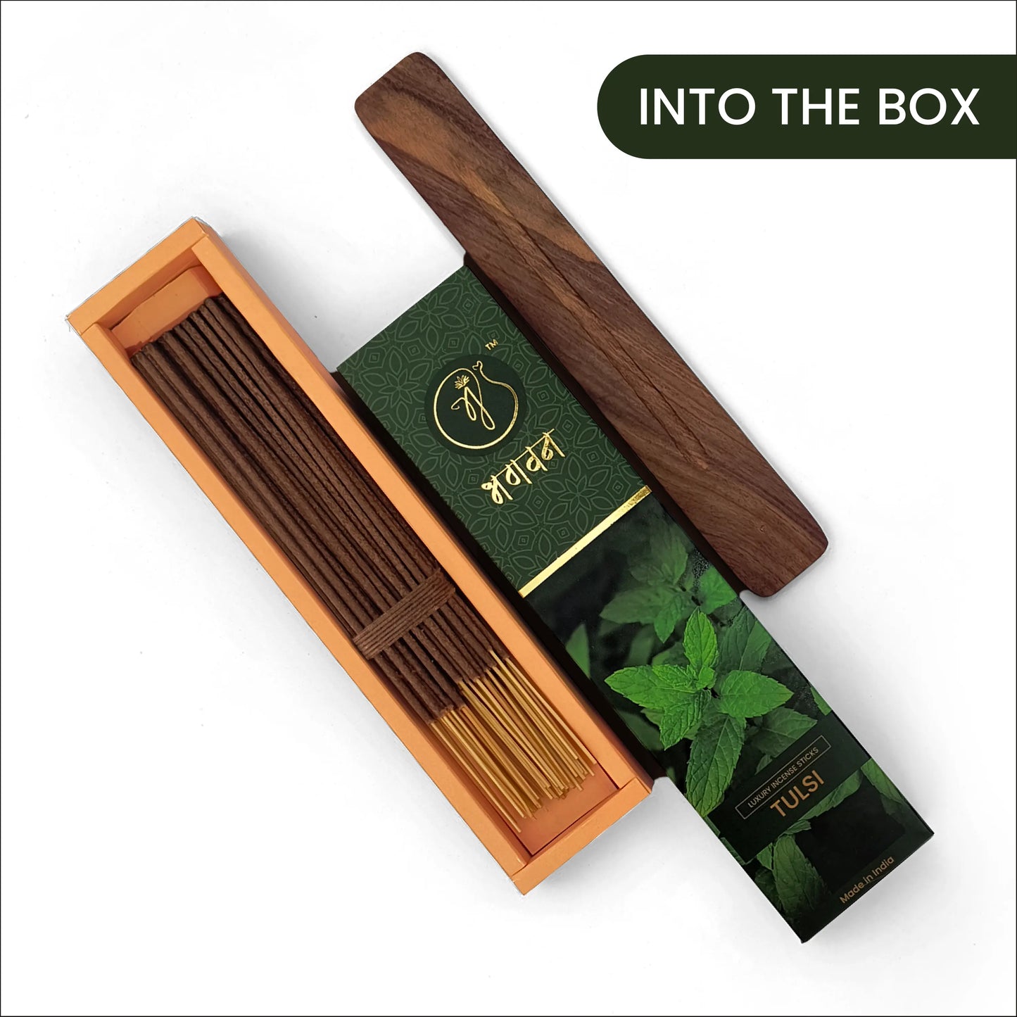 Bhagvan Tulsi Organic Agarbatti - Bhagvan