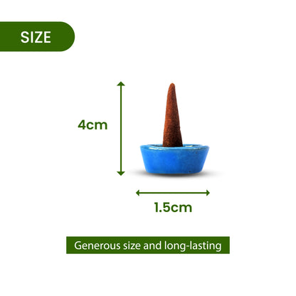 Bhagvan Tulsi Organic Dhoop Cone - Bhagvan