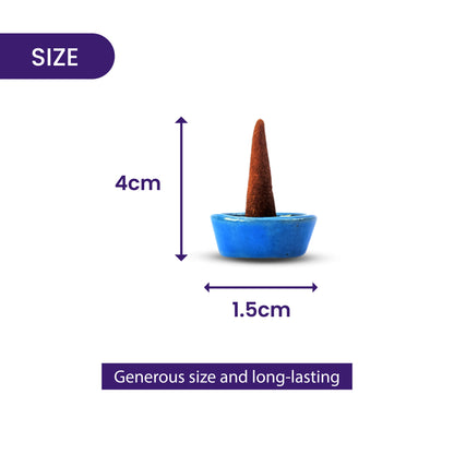 Bhagvan Rose Organic Dhoop Cone - Bhagvan