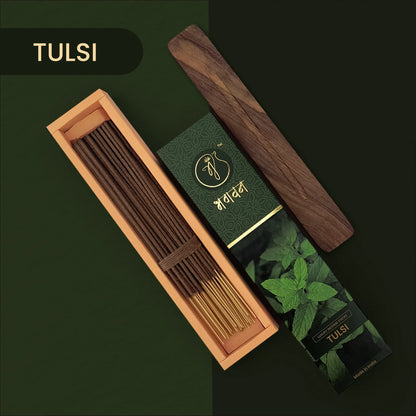 Bhagvan Tulsi Organic Agarbatti - Bhagvan