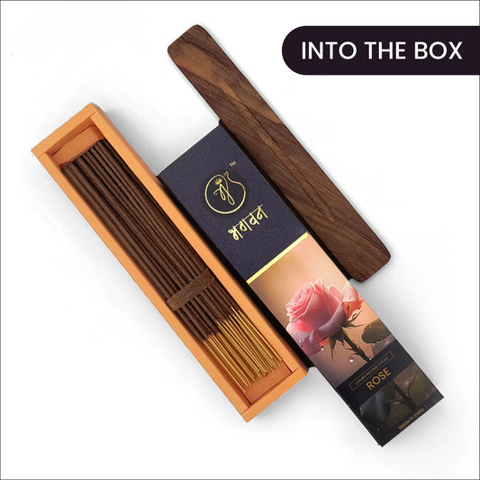 Bhagvan Rose Organic Agarbatti - Bhagvan