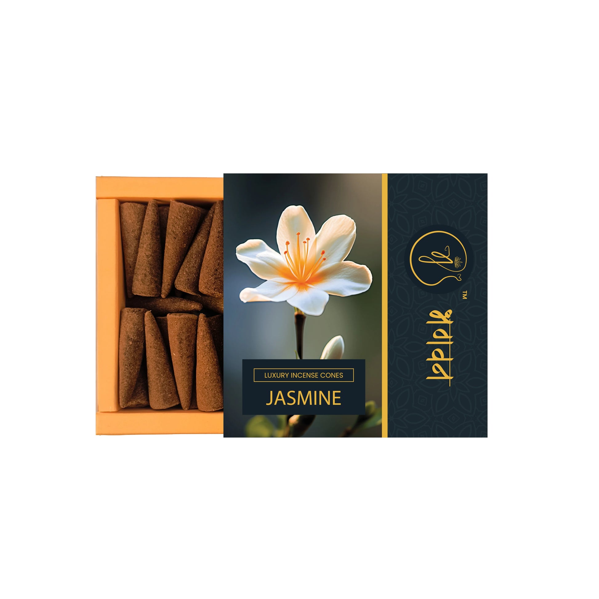 Bhagvan Jasmine Organic Dhoop Cone - Bhagvan